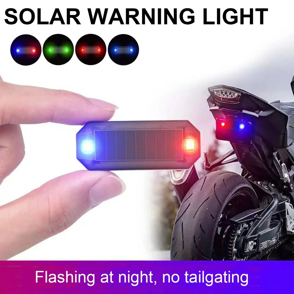 Sos Light Strobe - Мини-светодиодный автомобильный сигнальный светильник на солнечной