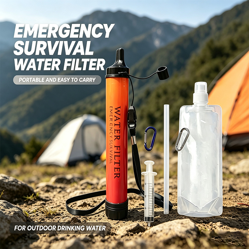 Water Purification Straw - Портативный мини-фильтр для воды в виде