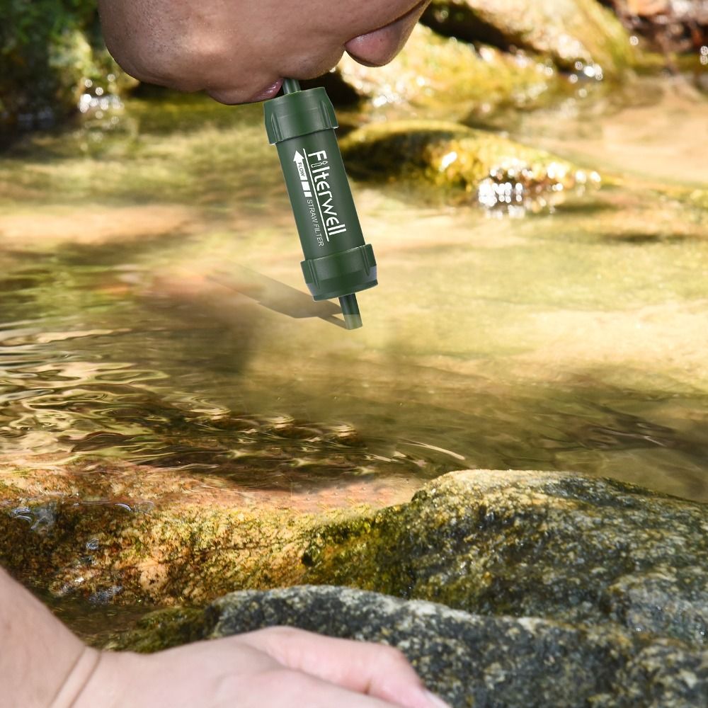 Water Purification Straw - Мини-фильтр-соломинка для воды, соломинка для прямого