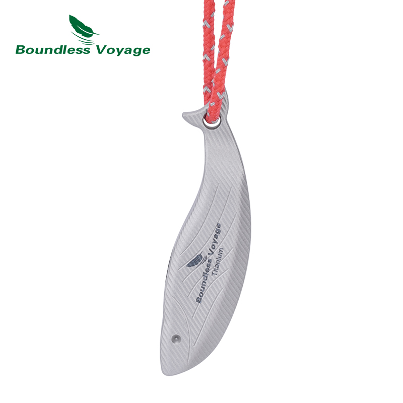 Emergency Whistle Loud - Титановый свисток для выживания Boundless Voyage
