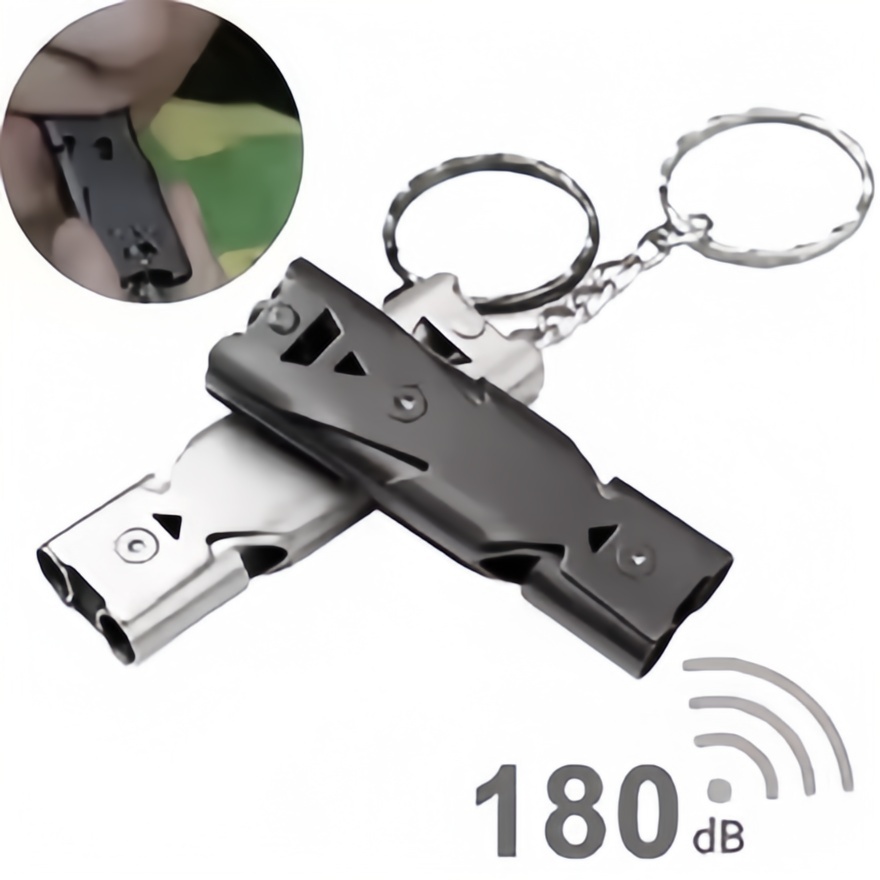 Брелок со свистком для выживан – обзор и цена Emergency Whistle Loud