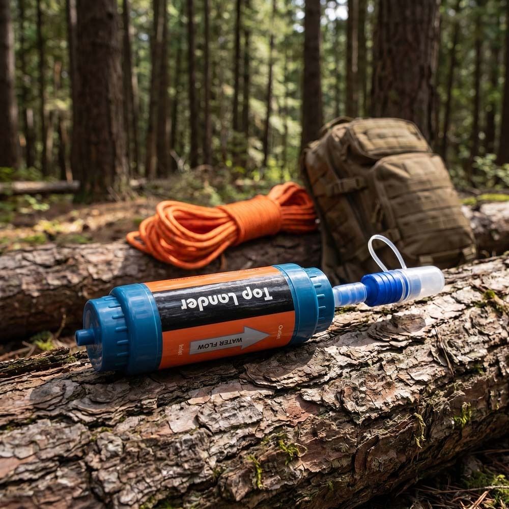 Мини-фильтр-соломинка для очис – обзор и цена Water Purification Straw