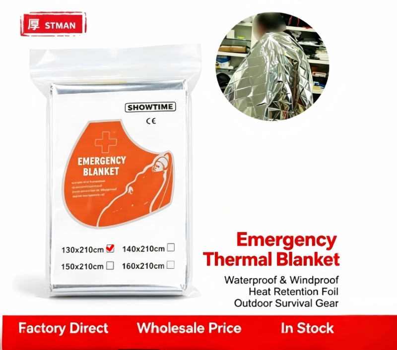 Термальное аварийное одеяло из – обзор и цена Emergency Mylar Tent
