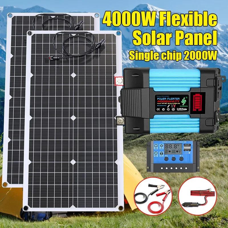 Комплект солнечной панели 4000 – обзор и цена Solar Emergency Charger